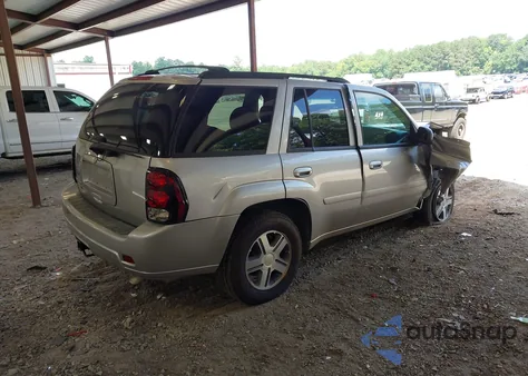 2007 Chevrolet Trailblazer Lt из США, поврежденный, VIN 1GNDS13S672265932